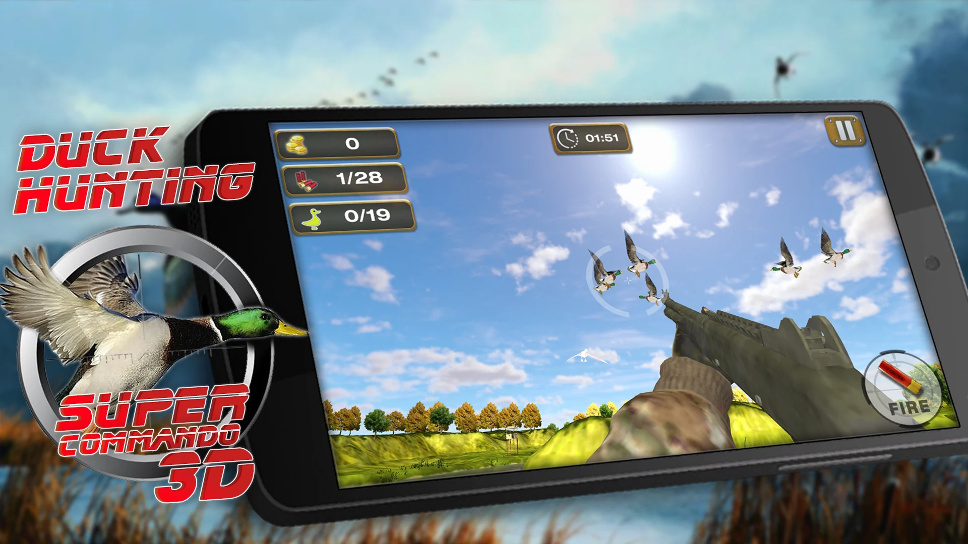 Duck Hunting 3D: Classic Hunt screenshot