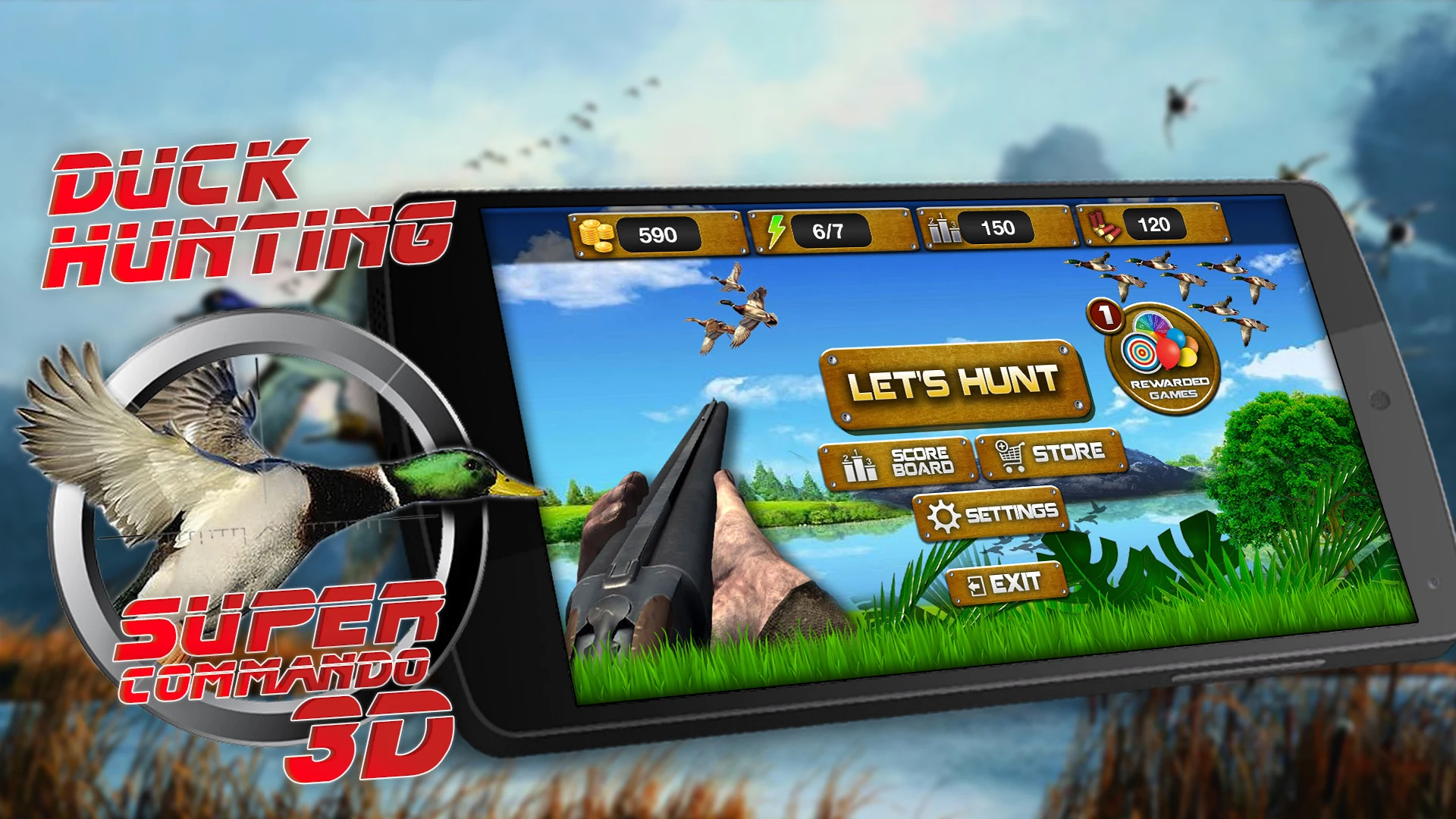 Duck Hunting 3D: Classic Hunt screenshot
