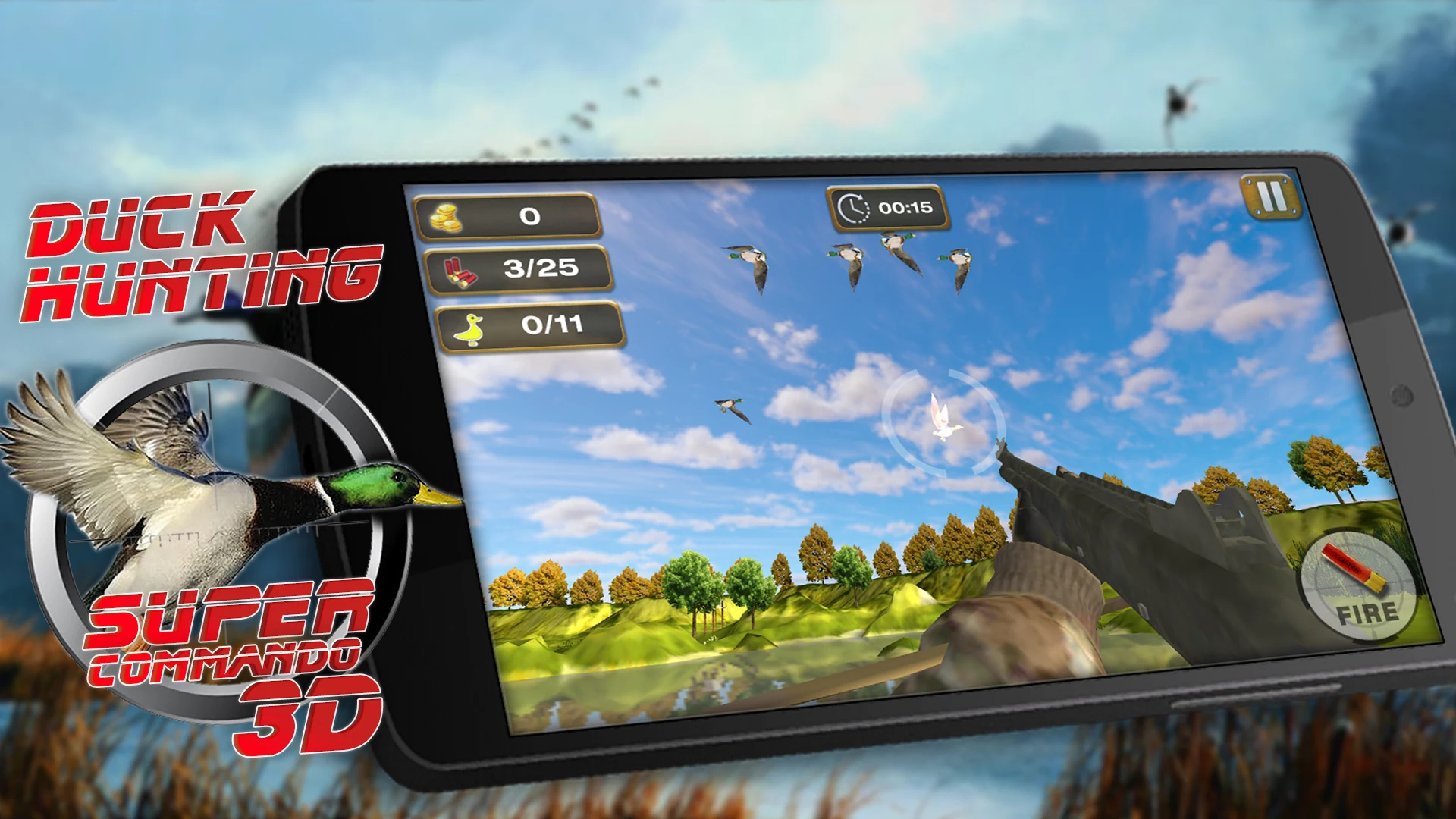 Duck Hunting 3D: Classic Hunt screenshot